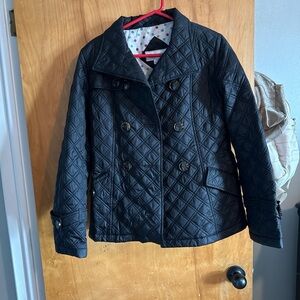 Regent Park Black Quilted Jacket